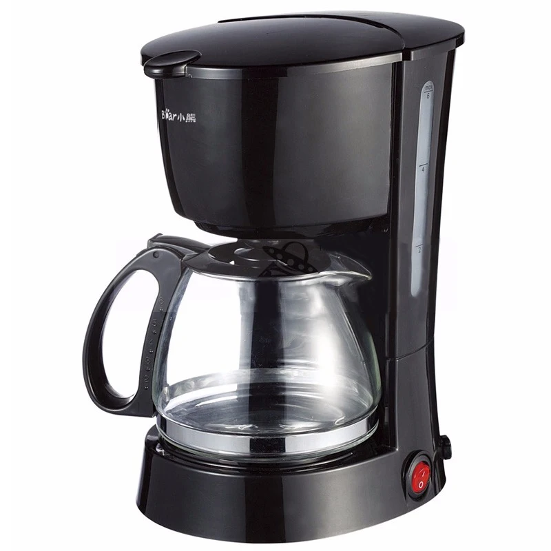 High-quality Automatic 5-10 Cups Espresso Electric Coffee Maker Black Drip Coffee Machine With ...