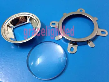 

90-120Degreen led Lens + Reflector Collimator + Fixed bracket 20W 30W 50W 70W 100W LED