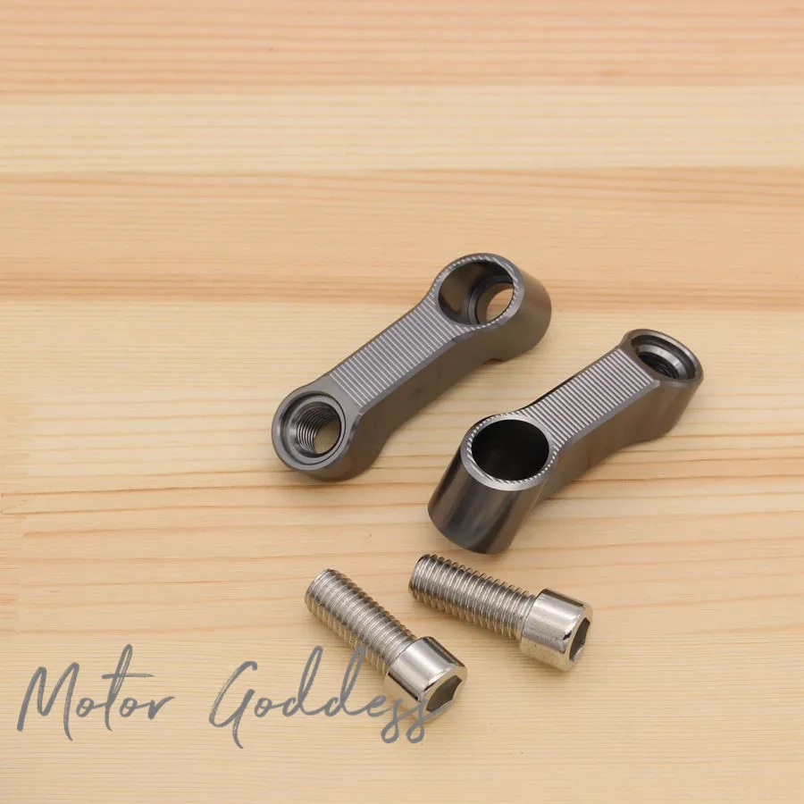 

FREE SHIPPING For Yamaha FZ-09 MT-09 motorcycle Mirrors Extension Riser Extend Adapter Bolts Size 10mm