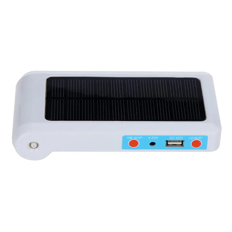 

Portable Solar Power Panel Waterproof Fish Tank Aquarium Oxygenator Aeration Air Pump Oxygen Generator USB Power Bank