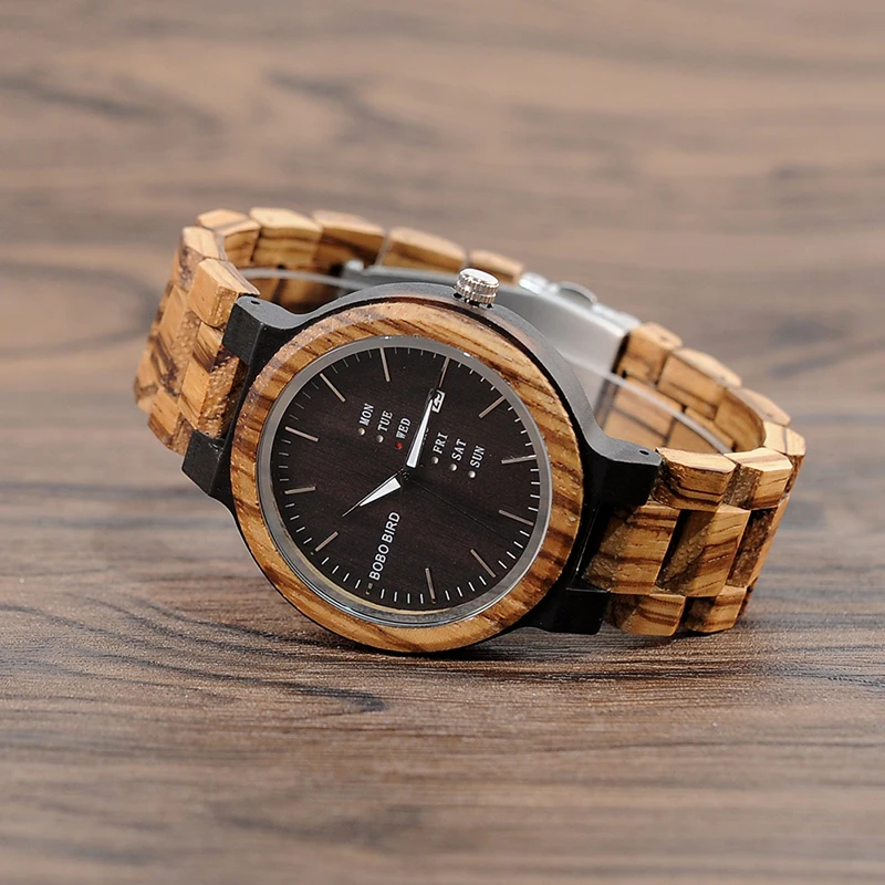wood band wristwatches fashion bobo bird new gifts items (11)