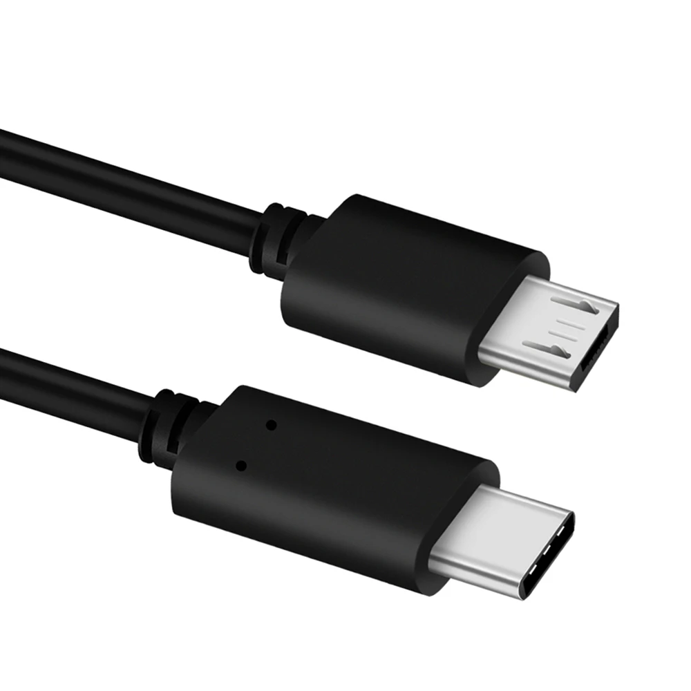 Drop Shipping Thbelieve Type C To Micro USB Data Transmission Charging Cables 2.4A Micro USB To USB C 3.0 Cables USBC Cords (5)