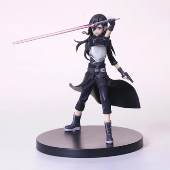 

17cm Sword Art Online 2 Kirigaya Kazuto SAO ALO GGO Gun Cute Toys PVC Action Figure brinquedos Model