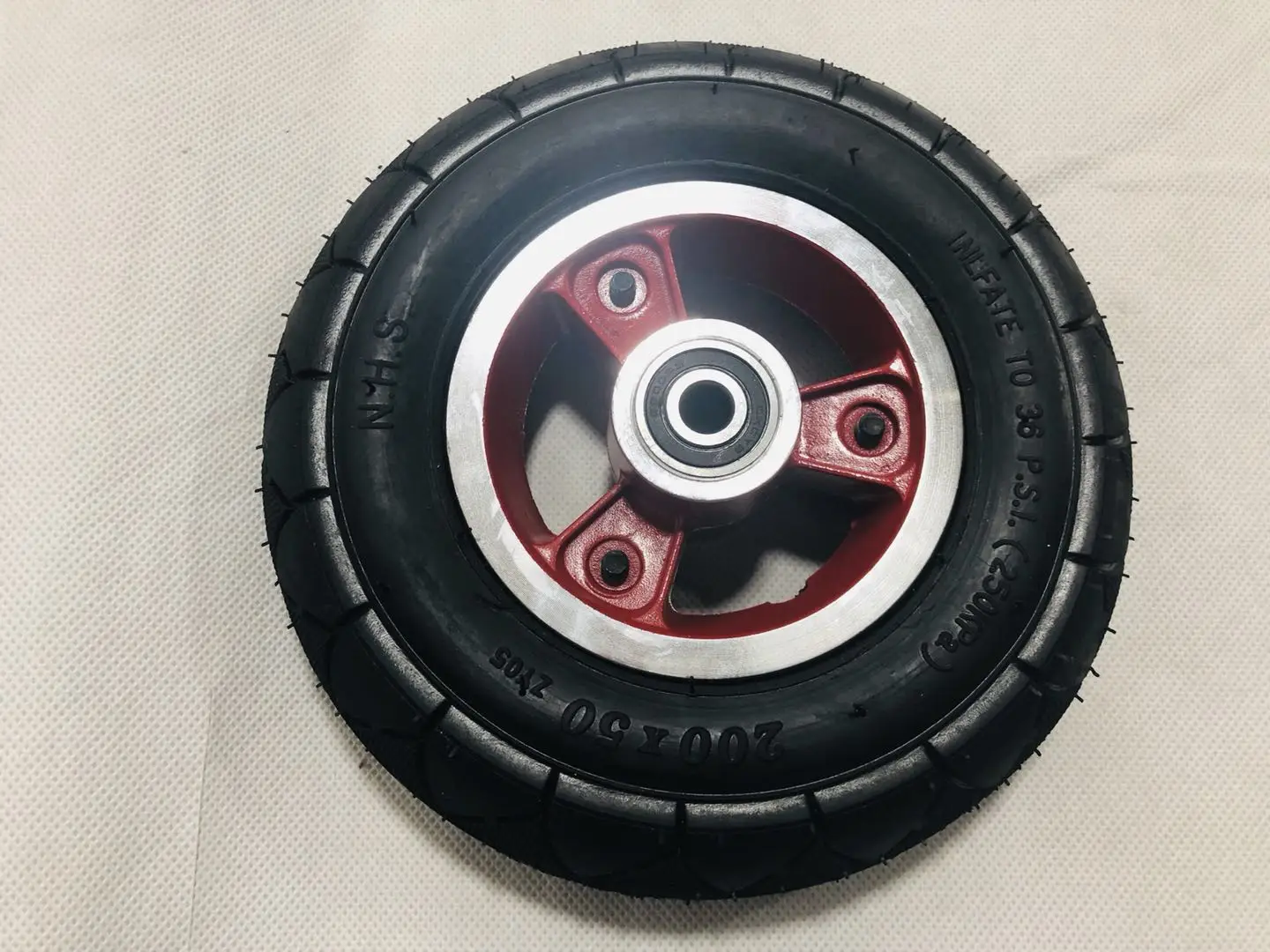 

8 Inch 200X50 Electric Mini Bike Scooter Motorcycle Wheel Rim Hub With Explosion-proof Tire