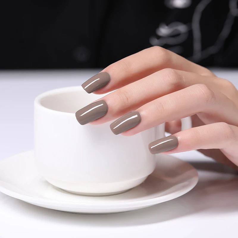 NEE JOLIE лак для ногтей чистые цвета ногтей кофе серый красный серия лак для ногтей лак Маникюр украшения для ногтей 7,5 мл 3,5 м