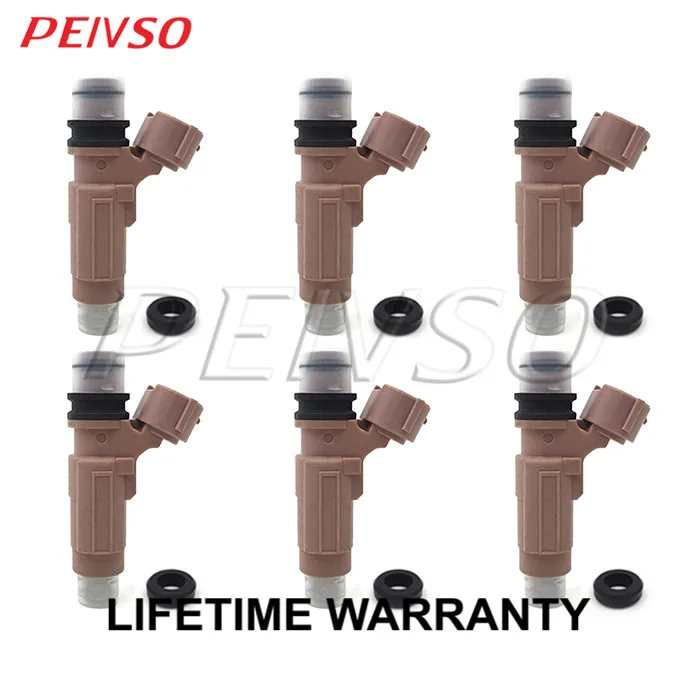 6x Mr578968 Fuel Injector For Mitsubishi Eclipse 20062011 Endeavor 20042011 Galant 20042009 3
