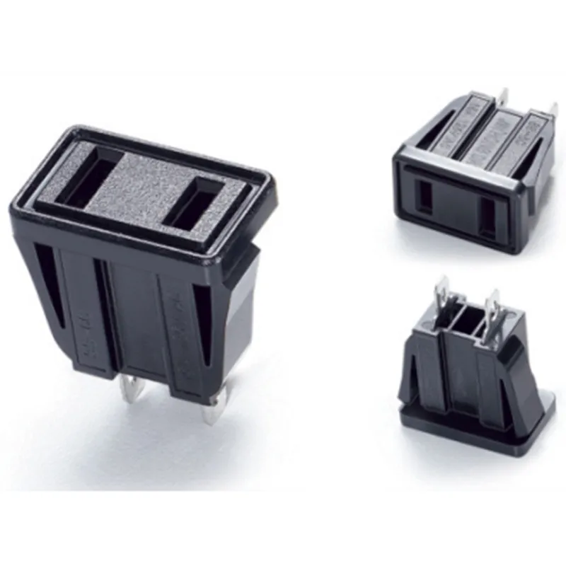 

10 x US Type Panel Mounting AC Power Socket Outlet AC 125V 15A