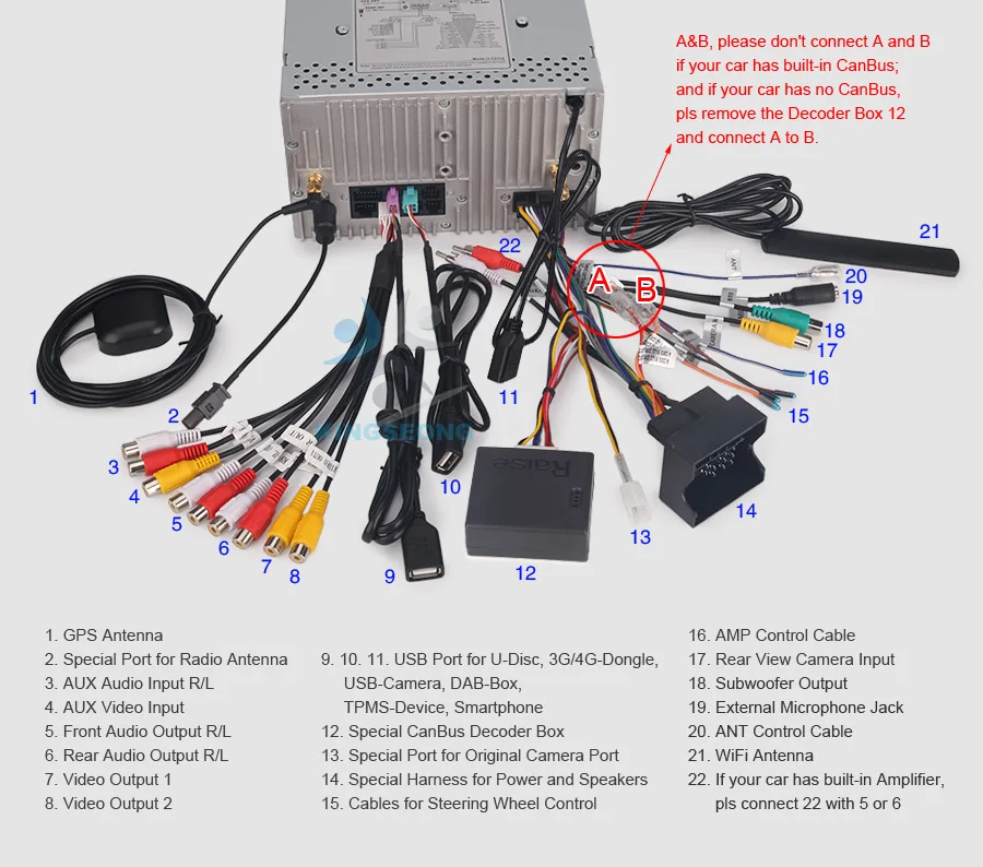Clearance 8" Android 8.1 Autoradio Sat Nav DAB+ DVD Radio GPS OBD Car Multimedia Player for VW Passat Golf Polo V 6R Scirocco Skoda Seat 21