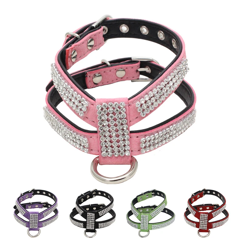 rhinestone dog collars and leashes