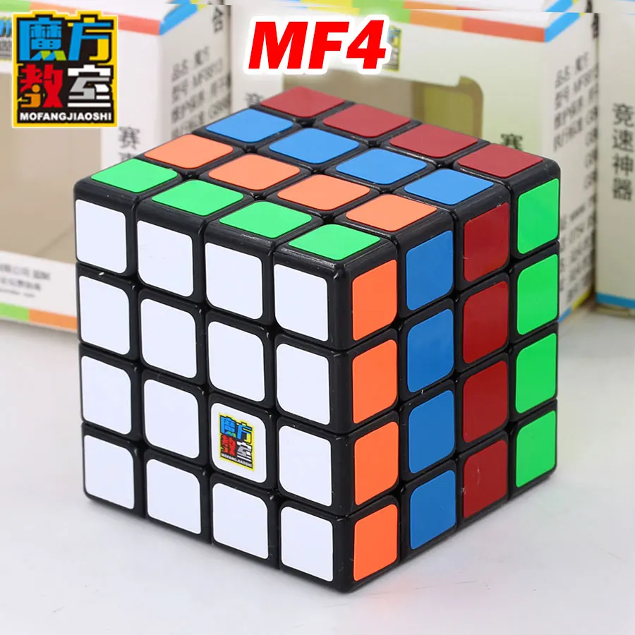 Головоломка, магический куб Moyu cubing, класс Mofang Jiaoshi MF4 4X4X4 MF, 4 уровня, обучающий Профессиональный скоростной куб, Логические игры, игрушки