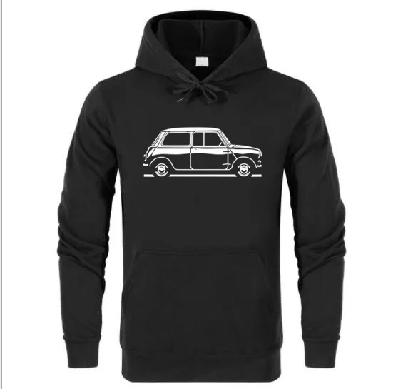 Casual HOODIES Austin MINI AUSTIN SEVEN MORRIS 100% Cotton LONG Sleeve New Color Youth Design hoodies Tops Male | Мужская одежда