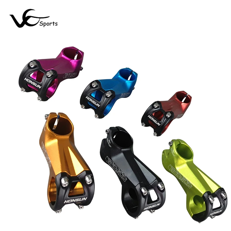 

Bicycle handlebar stem ahead 31.8mm 80mm MTB stem Al-alloy CNC ultralight 170g mountain bike stem riser vtt DH/AM/XC honsun