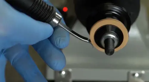 220V Leather Polishing Burnishing machine leather Grinding Burnisher 0-8000 RPM