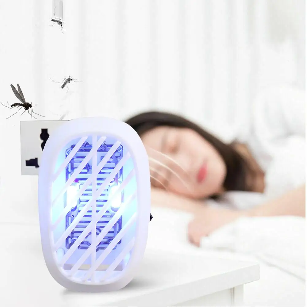 

Electric Shock Mosquito Killer Light LED Bug Zapper Anti Mosquito Killer Lamp Insect Trap Lamp Killer Home Living Room