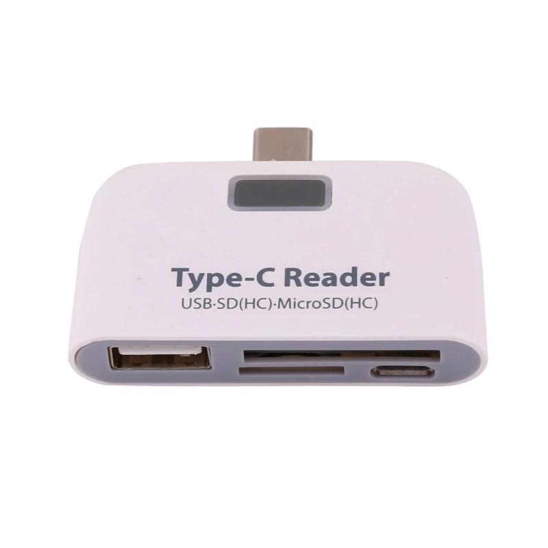 3 в 1 USB 3,1 type-C USB-C TF Micro OTG кардридер для телефонов Macbook Tablet Multi-function Card-Reader