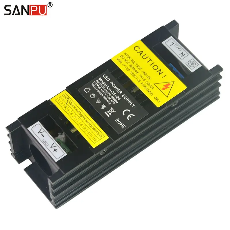 SMPS 24v 35w LED импульсный источник питания постоянного напряжения драйвер в 24vdc 220v 230v