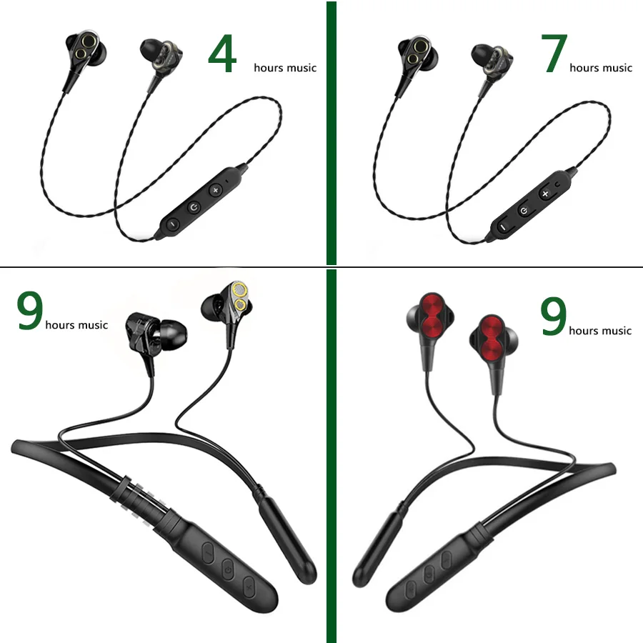 Bluetooth наушники беспроводные спортивные bluetooth гарнитура бас стерео наушник Sweatproof