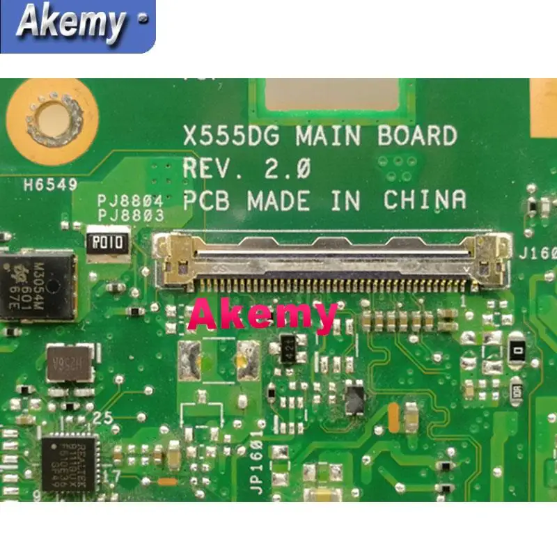 AK X555DG X555YI материнская плата для ноутбука ASUS X555Y X555YI X555D X555DG материнская плата A10-7400P 4 Гб ram X555DG материнская плата Тест ОК