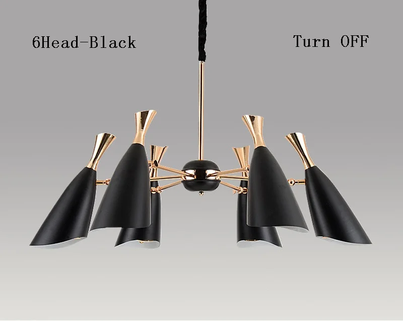 Modern pendant lights led  AC90-260V Muticolor Iron shade hanging lights  pendente foyer11