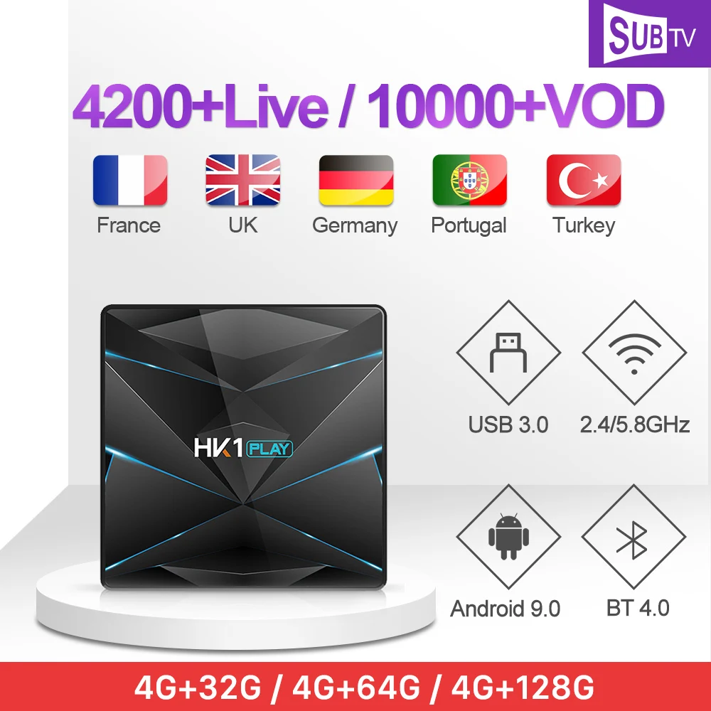 

IPTV France Italy Turkey IP TV Arabic Canada IPTV Subscription HK1 Play Italy Brazil Android 9.0 Africa Caribbean IPTV Portugal