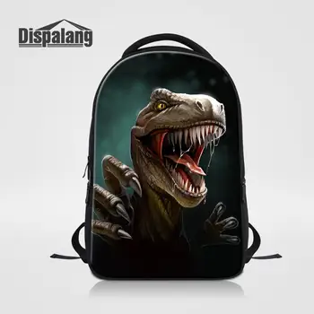

Jurassic Dinosaur Design Prints Laptop Backpack For Boys Girls 3D School Supplies Women Bags Men Laptop Rucksack Travel Bagpack