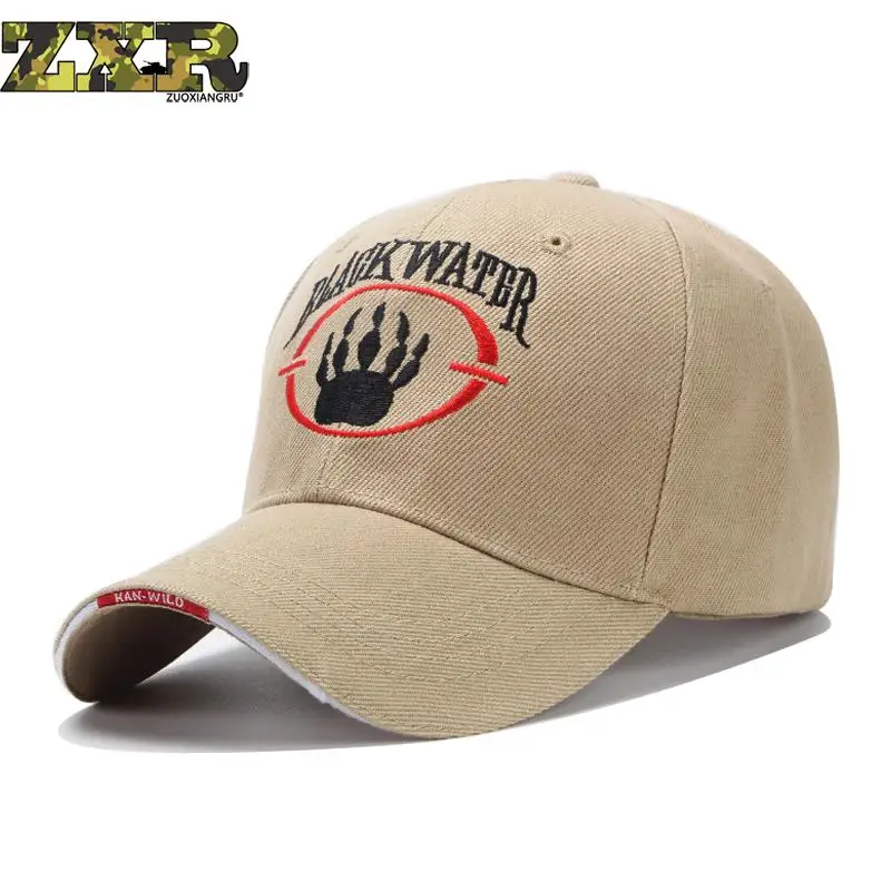 

Army Cotton Baseball Cap New Us Blackwater Tactical Cap Outdoor Sport Baseball Cap Men Women Snapback Driving Hat Trucker Cap