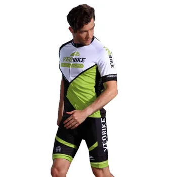 

Men Bicycle short sleeved MTB Ciclismo Men Sets Bike Jerseys Set Bib Short Fit Cycling Clothing Summer Pro Team Cycling Sets
