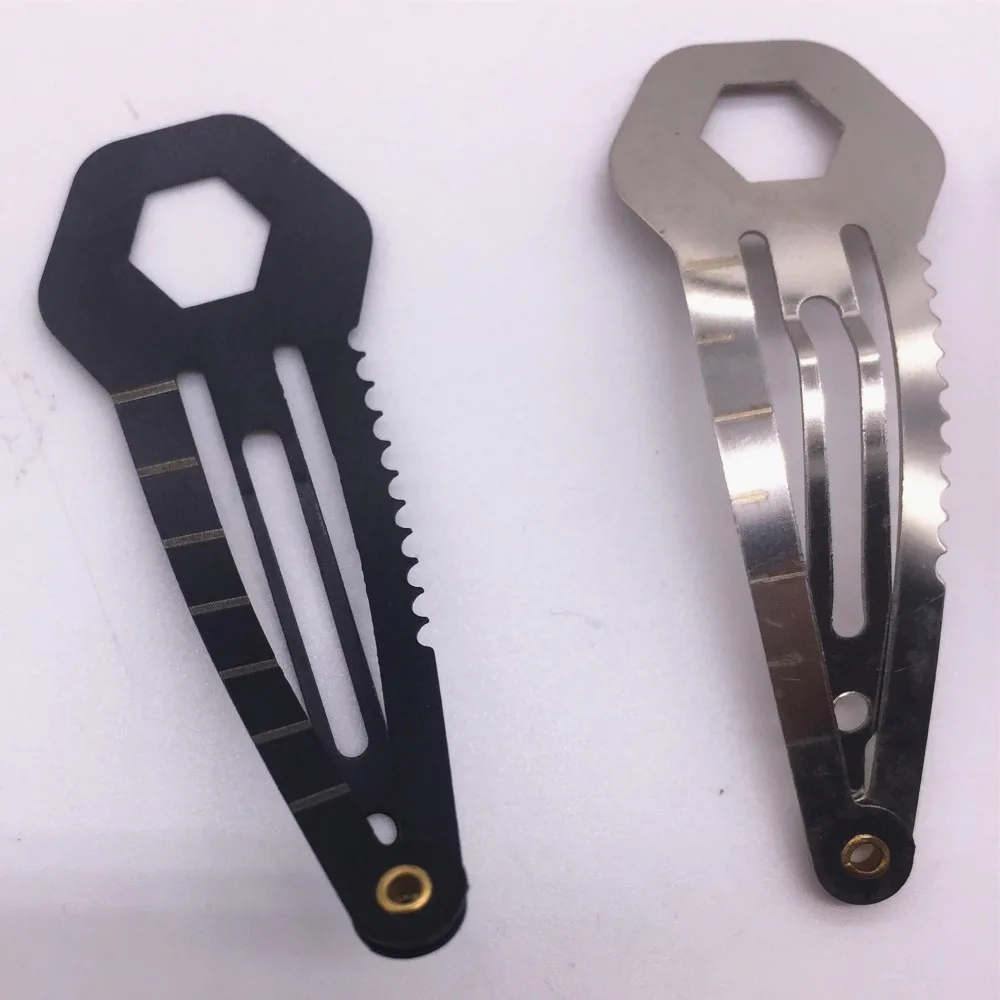 3 color EDC Hair Clip Multifunction Stainless Steel Hairpin Cutter Ruler Screwdriver Keychain 8 In 1 Pocket Utility Survive Too 3 color EDC Hair Clip Multifunction Stainless Steel Hairpin Cutter Ruler Screwdriver Keychain 8 In 1 Pocket Utility Survive Too
