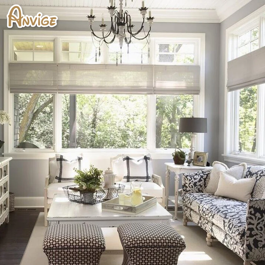 

New Modern Customized Curtains Blackout/Light Filtering Curtain Roman Blinds Roman Shades