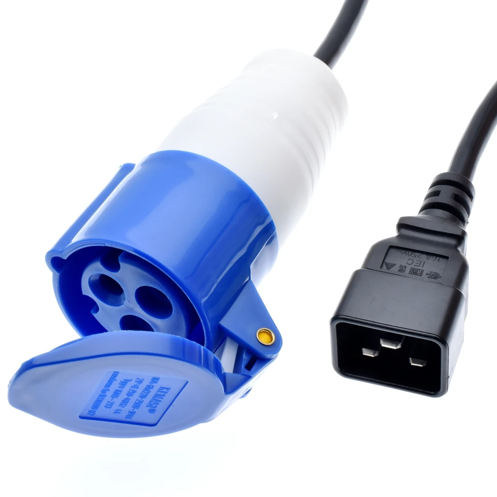Штепсельная Вилка IEC C20 на 332C6 Соединительный шнур питания подключите устройство
