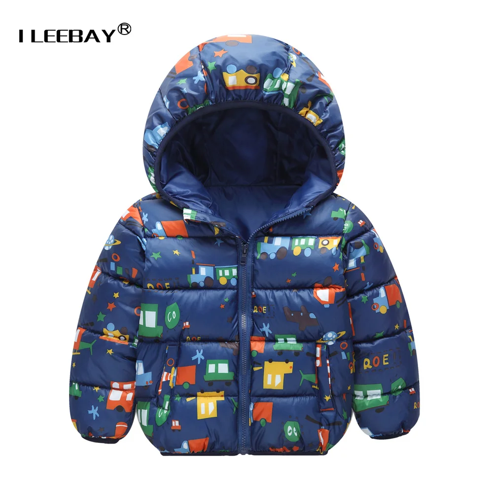 

2018 Light Winter Boy Girl Jacket Children Hooded Warm Down Parka Kids Thick Outerwear Coat Girls Toddler Winter Clothing 2T-6T