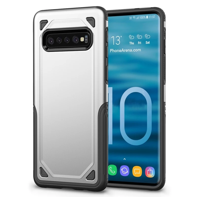 

HAWEEL Shockproof Rugged Armor Protective Case for Galaxy S10+