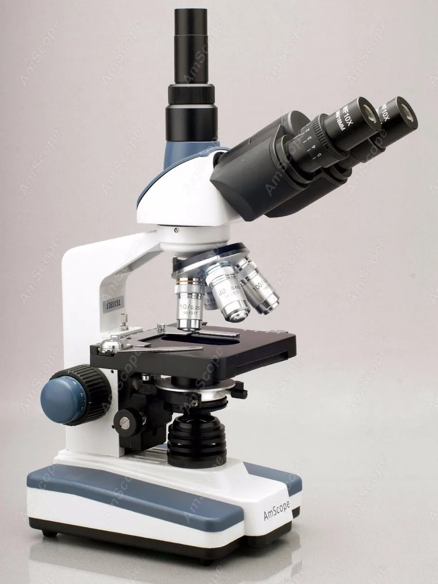 Лабораторный комбинированный микроскоп- AmScope поставки 2000X светодиодный лабораторный Тринокулярный составной Микроскоп w 3D Механическая стойка+ 9MP камера