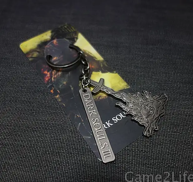 

Souls Dark 3 III Limited Collection Promotional Metal Game Pendant Metal Model