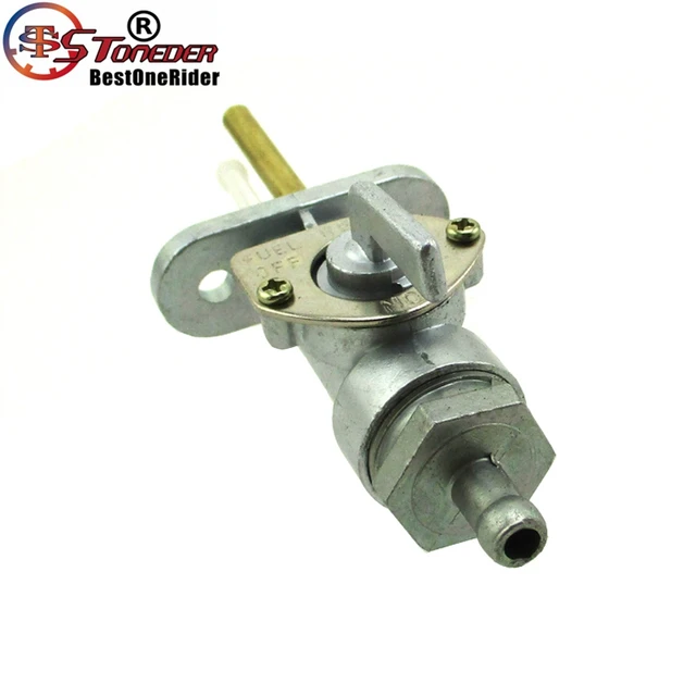 STONEDER Gas Fuel Petcock Switch Tap Valve For Yamaha 498-24500-00 AT1 AT1M AT2M CT2 RT3 IT175 IT250 DT 125 360 400 IT400 XT500
