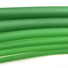 1 метр полиуретановый ремень шнур полиуретановый Круглый с зеленым поясом мелкий шнур