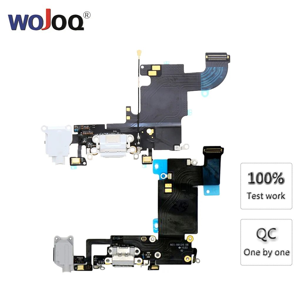 

High Quality Charging Flex Cable For iPhone 6s 6S Plus USB Charger Port Dock Connector With Mic Flex Cable 6splus