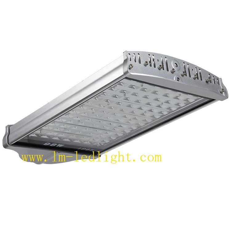 100 w LED Straat Licht Outdoor verlichting lampen AC85-265V 98 stks 1 w led chip straat licht 3 jaar Garantie straat verlichting lampen