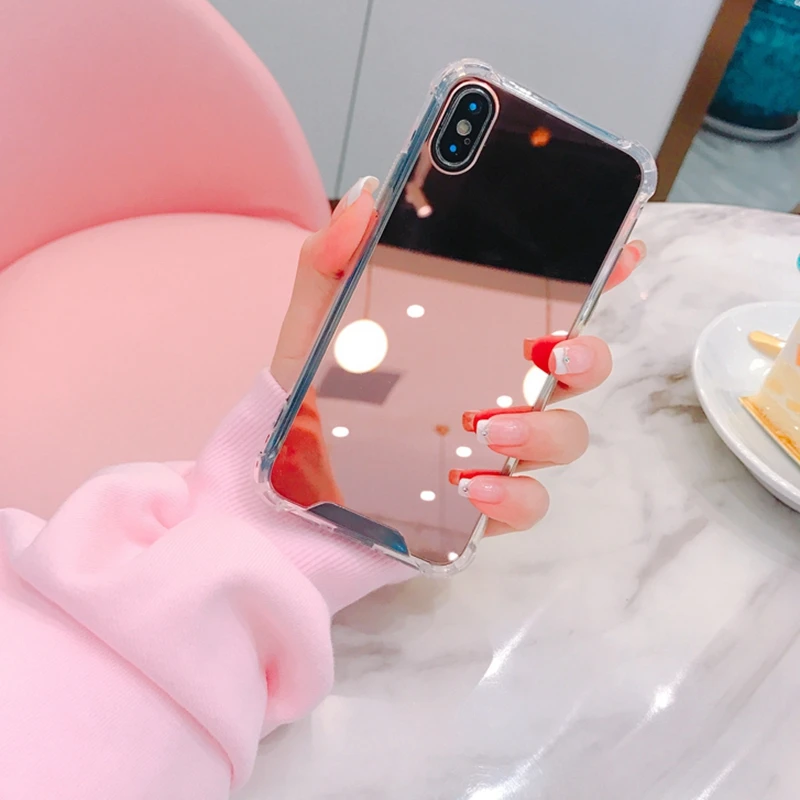 Mirror Case For iphone XS Max XR Cover iphone 7 8 plus