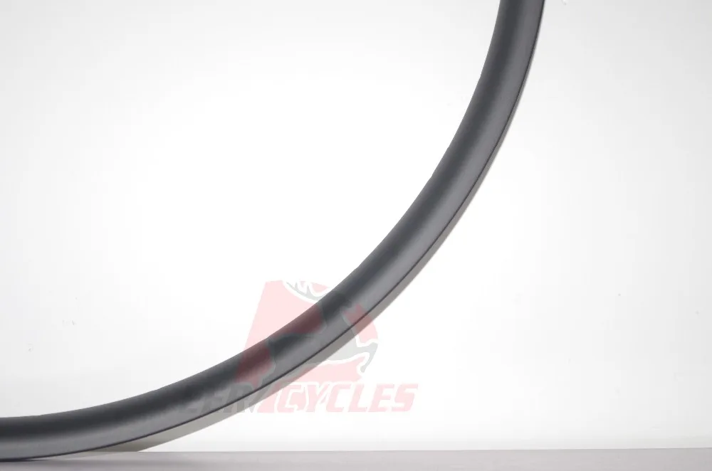 Top 280g 29er Asymmetric Mountain Bike Carbon Rims 23mm x 27mm XC Bicycle Wheel 29 inch MTB Hookless Tubeless Rim 24H 28H 32H UD 3K 2