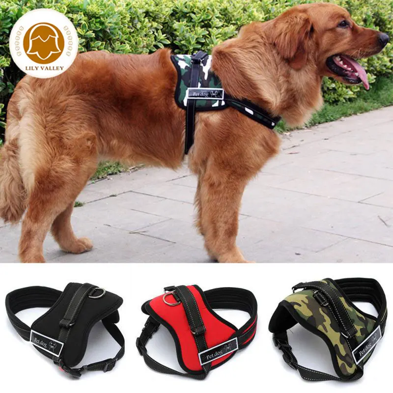 шлейки для собак 2017 зоотовары Любимчика Удобная Сетка Ткань Камуфляж 4 Цвета