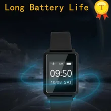 Bluetooth Сенсорный экран Смарт-часы аккумулятора браслет сердечного ритма SmartBand трекер Фитнес