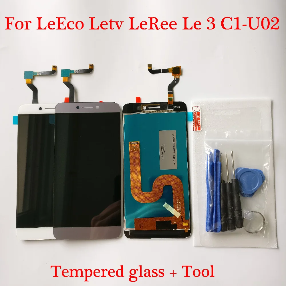 

Original NEW LCD for LeEco Letv LeRee Le3 Le 3 C1-U02 Global Version LCD Display + Touch Screen Digitizer Assembly Glass + Tools