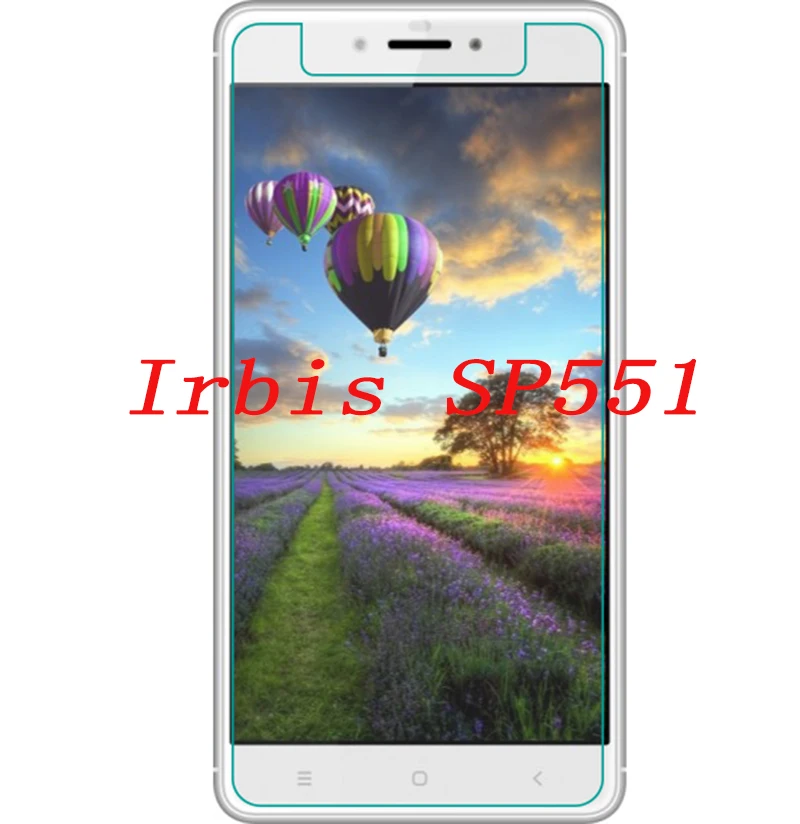 

Smartphone Tempered Glass for Irbis SP551 5.5" Explosion-proof Protective Film Screen Protector cover