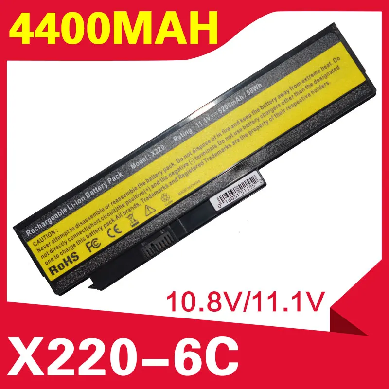 

ApexWay 4400mAh battery for Lenovo ThinkPad X220 X220i X220s 42T4901 42T4902 42Y4940 42Y4868 42T4873 42Y4874 42T4863 42Y4864