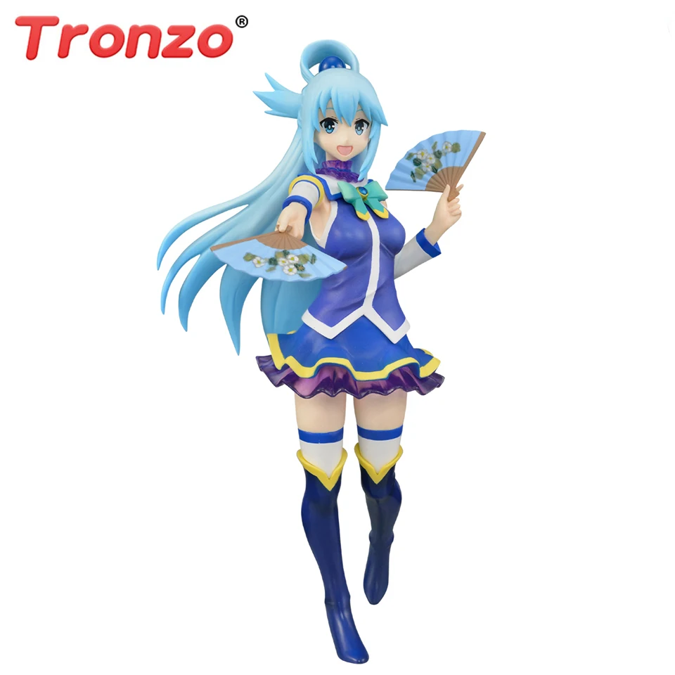 

Tronzo Original Sega Anime KonoSuba God's Blessing on This Wonderful World Konosuba Aqua Figure PVC Action Model Doll Toys Gifts