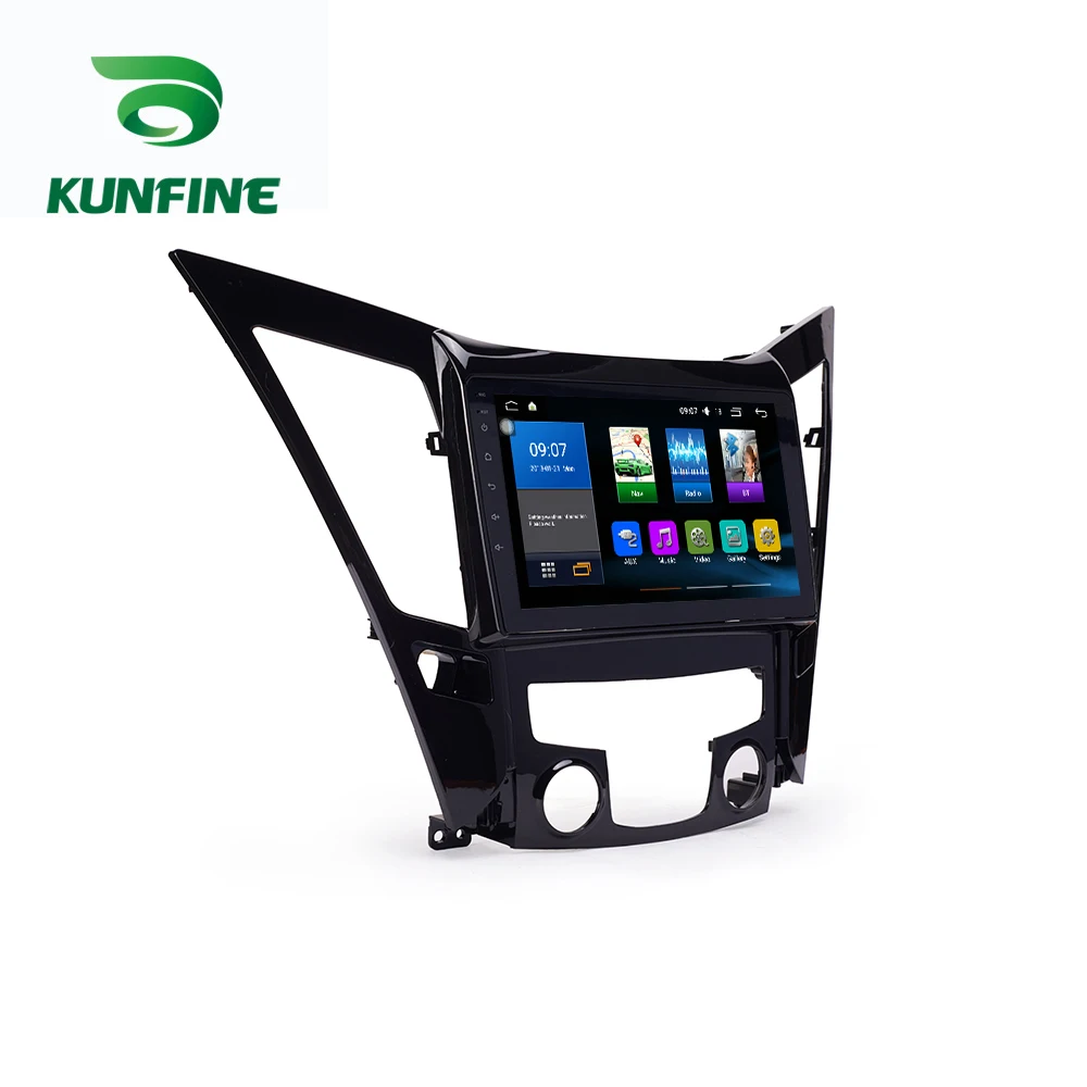 Octa Core 1024*600 Android 8.1 Car DVD GPS Navigation Player Deckless Car Stereo for Hyundai Sonata 2011-2013 2.0L Headunit