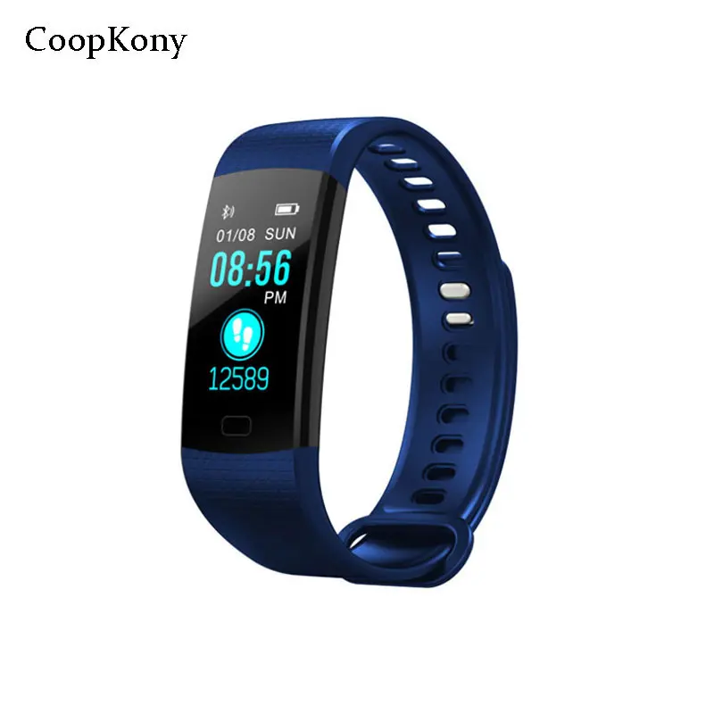 

Coopkony Smart Wristband Watch Bracelet Fitness Tracker Heart Rate Sleep Monitoring Pedometer SmartWatch Message Call Reminder