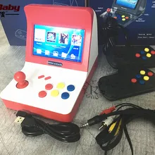 Ретро аркадная видеоигра консоль 16 Гб памяти 4," Портативный Ручной игровой плеер со встроенным 3000 классические игры ТВ аркадная игра