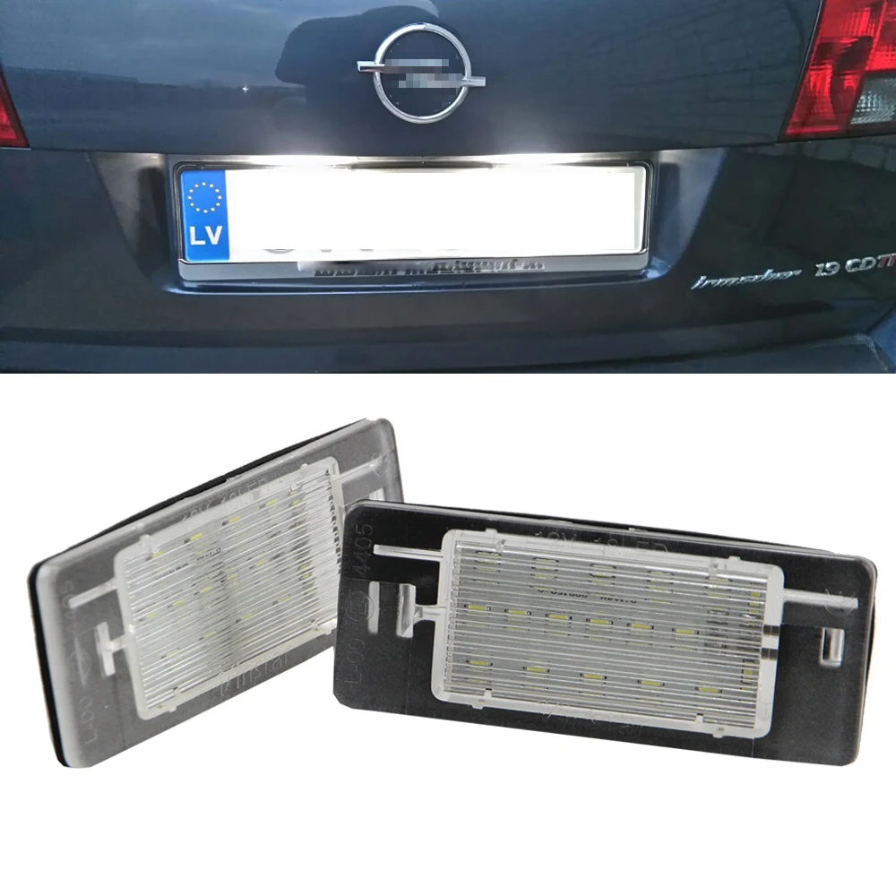 Led license plate light for Opel Vectra C Estate 2002-2008-133